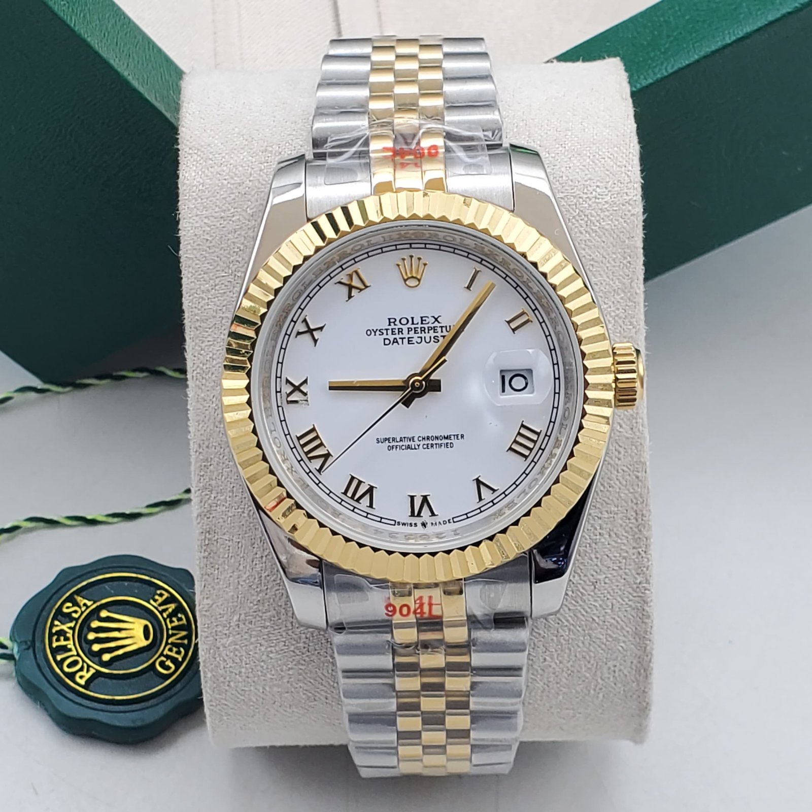 Rolex Oyster Perpetual DateJust– White Jubilee