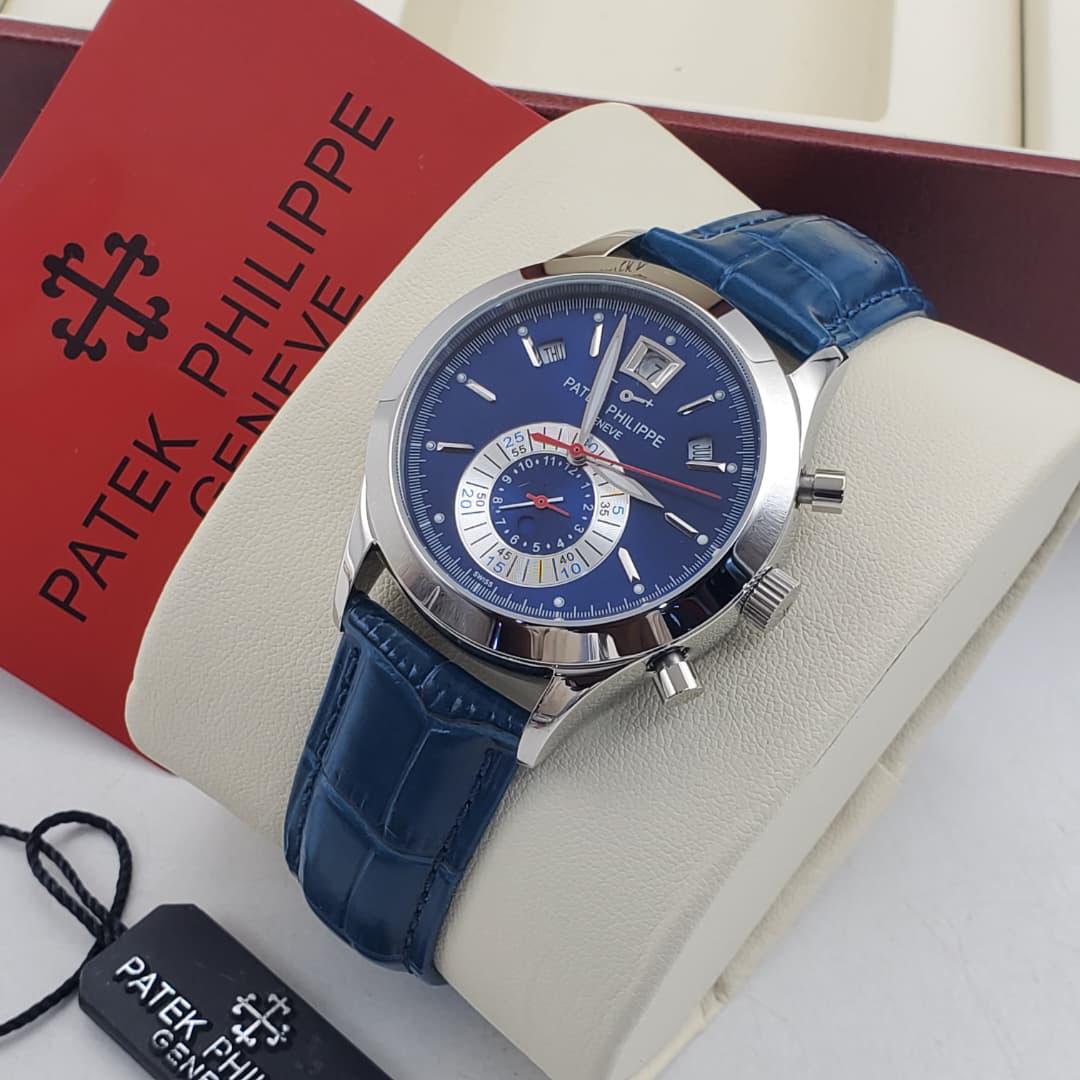 Patek Philippe Rose Gold Blue Dial