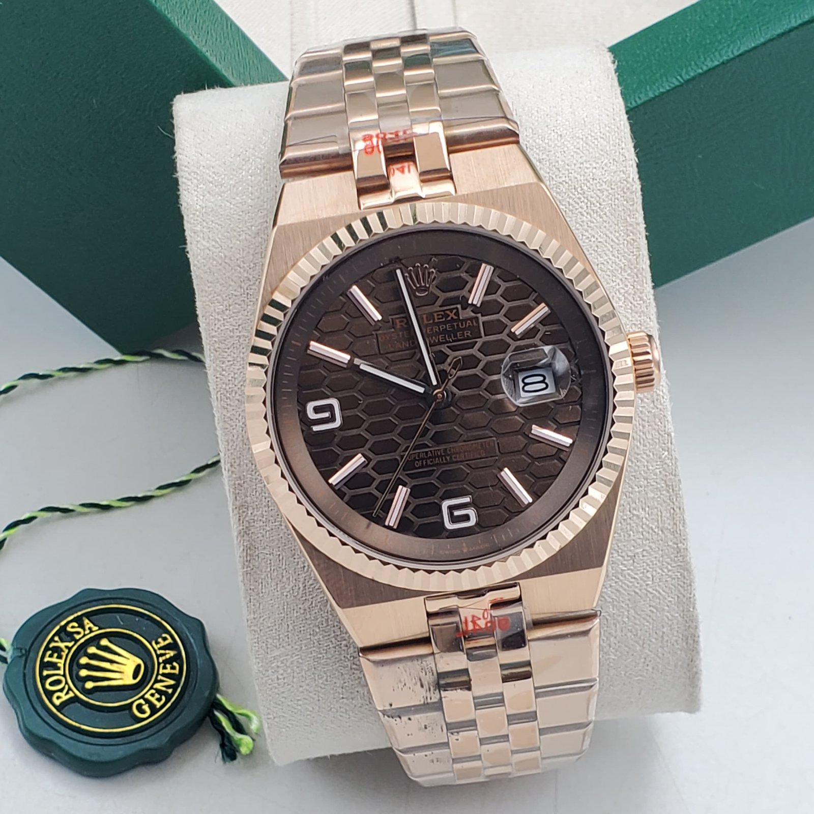Rolex Oyster Perpetual Land-Dweller – Brown Dial