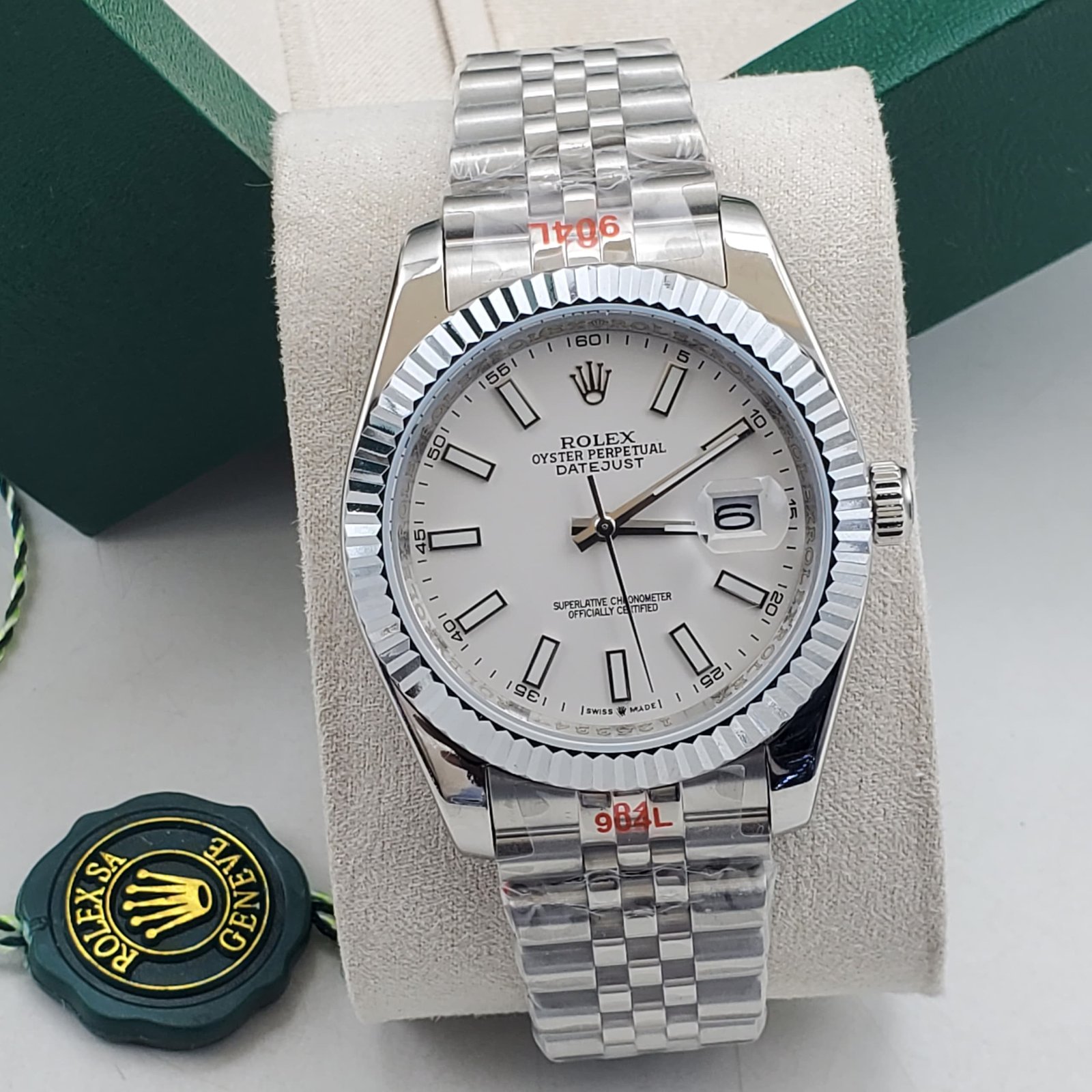Rolex Oyster Perpetual Land-Dweller -White Dial Jubilee