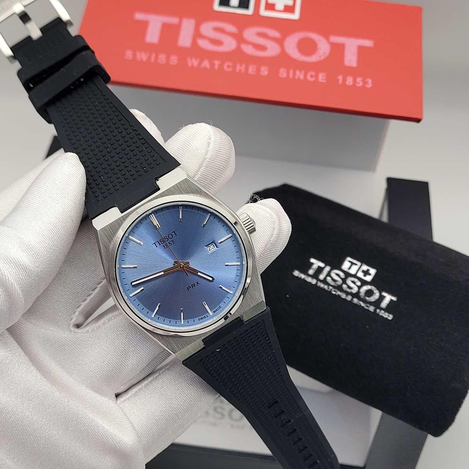 Tissot PRX Powermatic – Rubber Strap