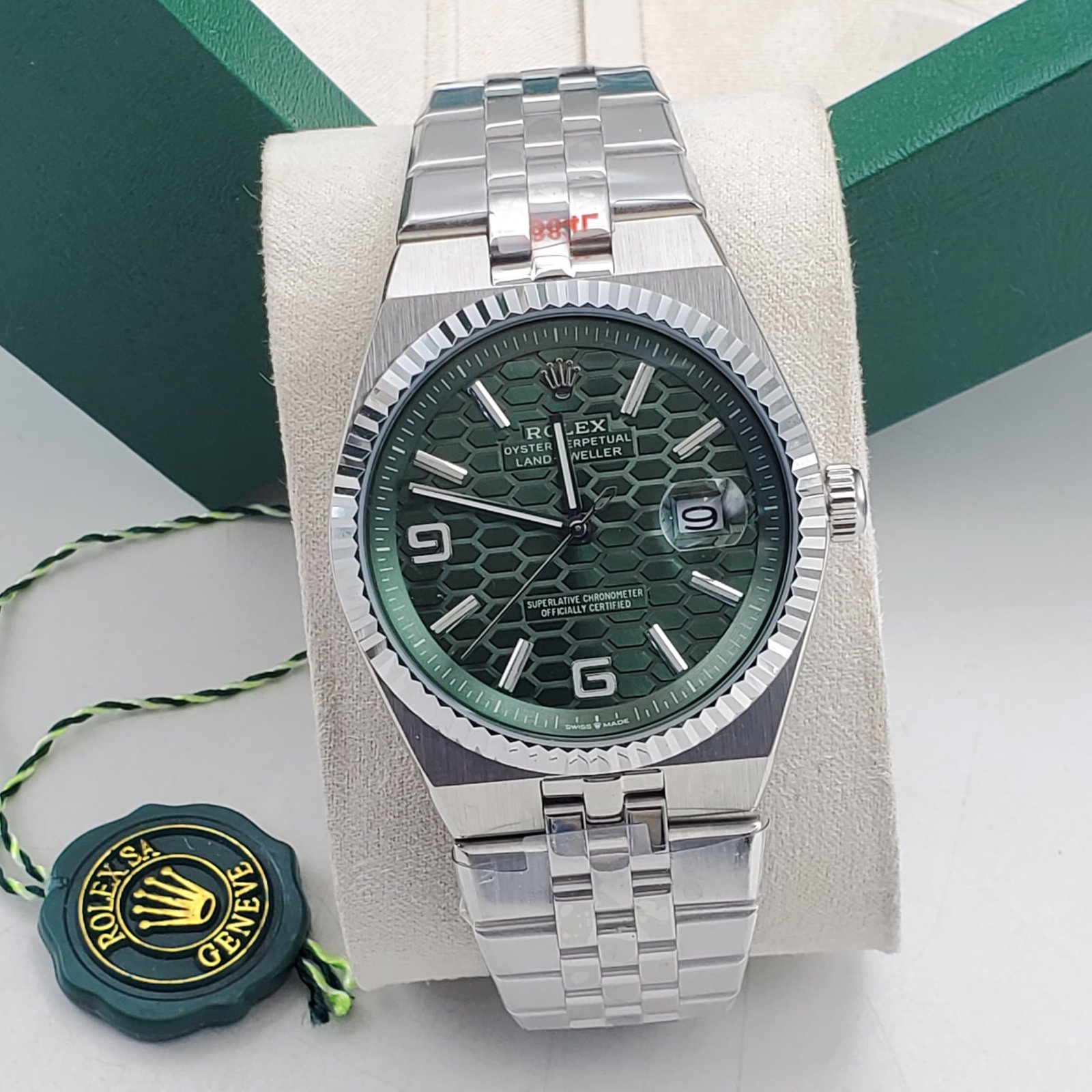 Rolex Oyster Perpetual Land-Dweller – Green Dial