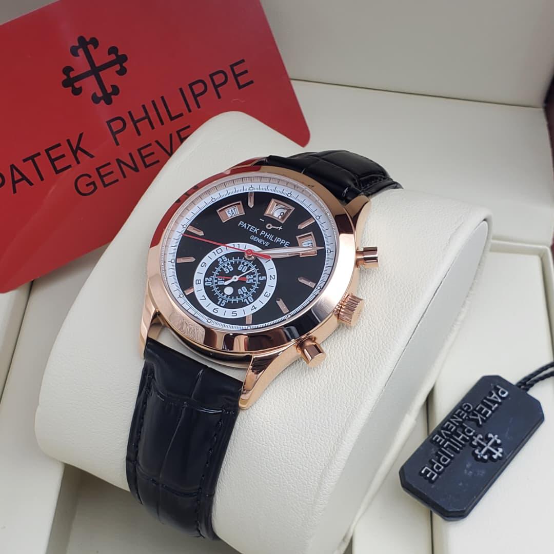 Patek Philippe Rose Gold Black Dial